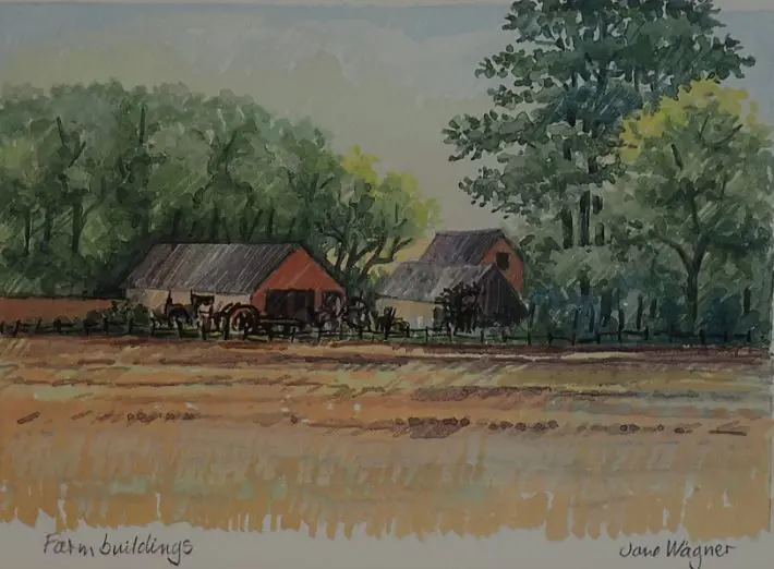 WAGNER, Jane - Farm Buildings Image 1++