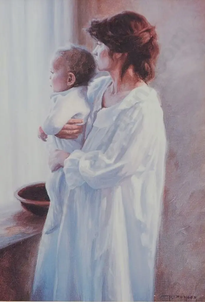 UNKNOWN artist - Mother & Child Image 1++