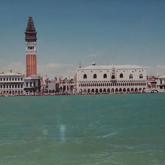 UNKNOWN photographer - A View of Venice with St Mark's Square & Tower