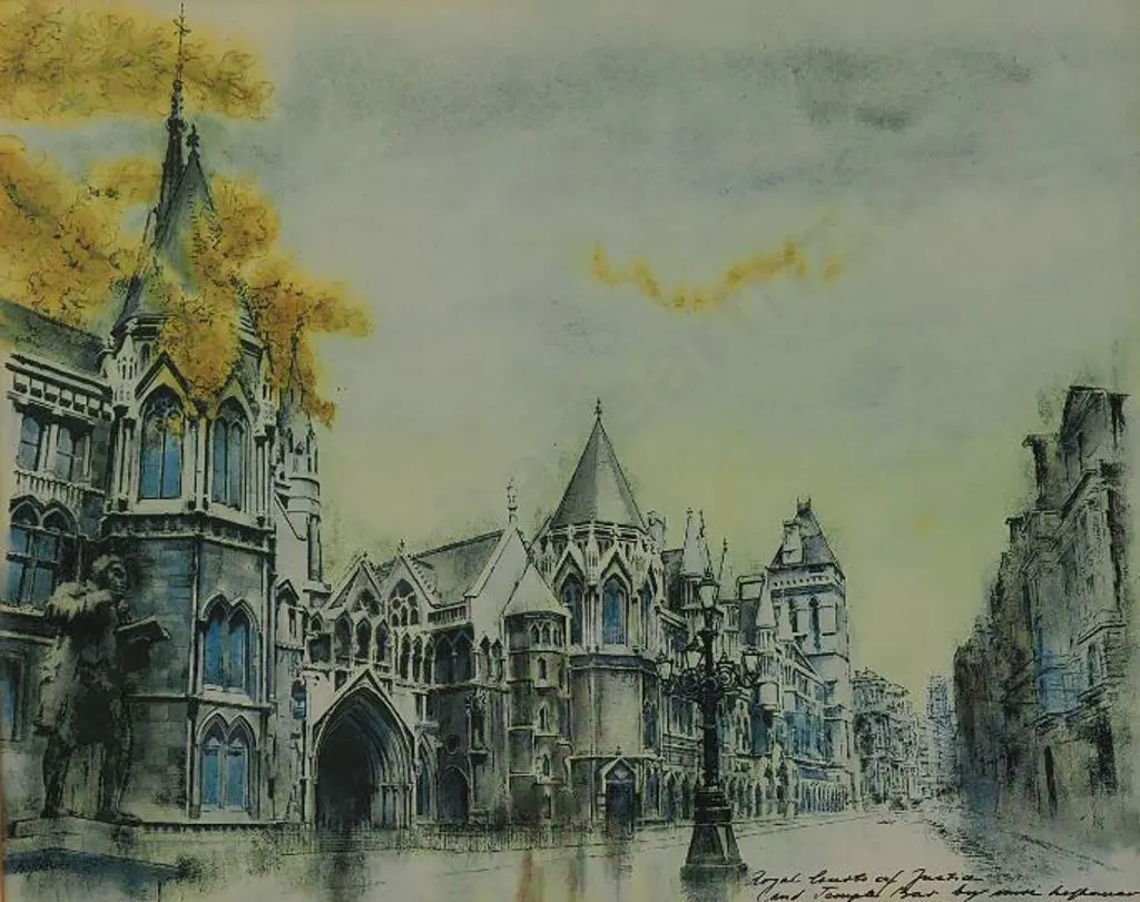 UNKNOWN artist - Royal Courts of Justice Image 1++