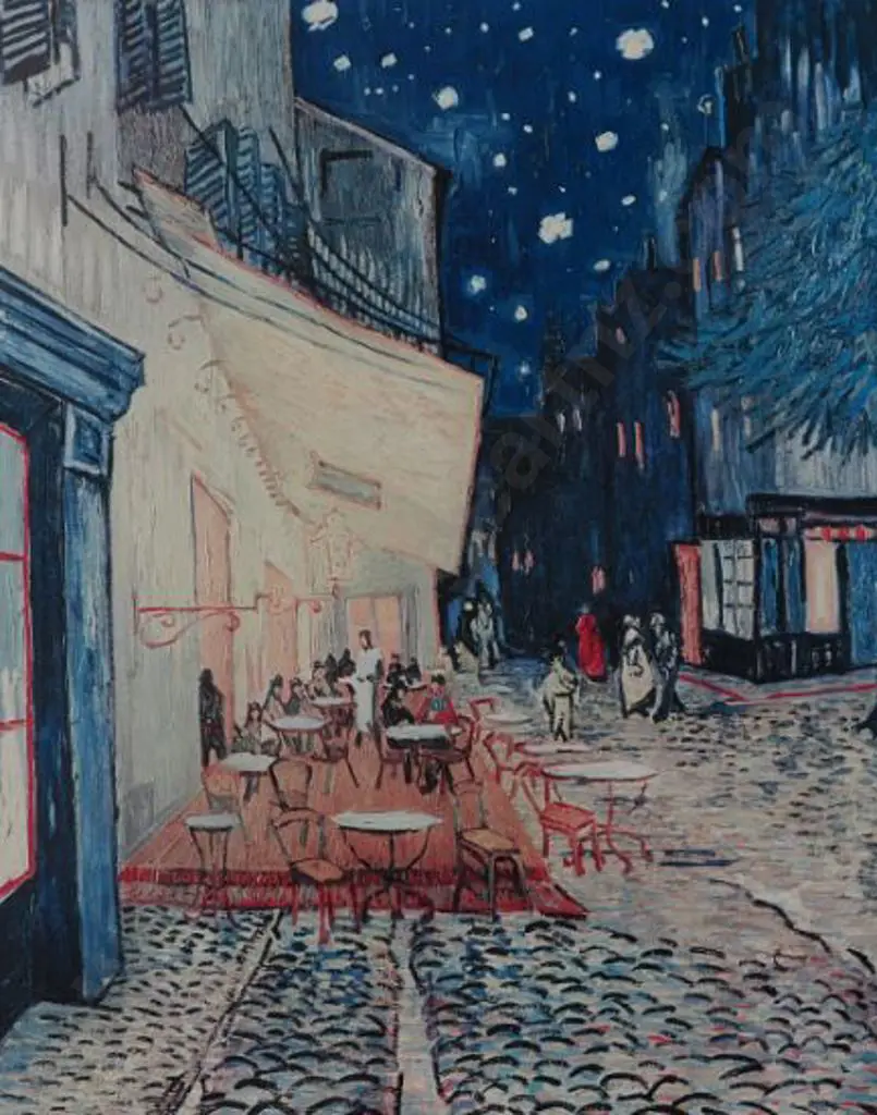 Van GOGH, Vincent (1853-1890) - Outdoor Café 1888 Image 1++