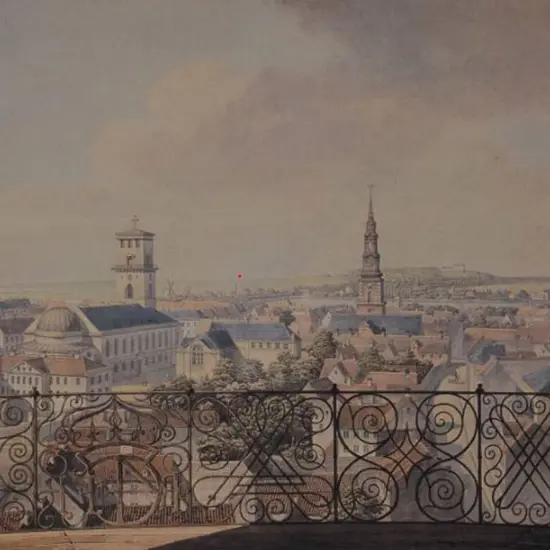 BACKHAUSEN, C. A. - Overlooking Medieval Buildings